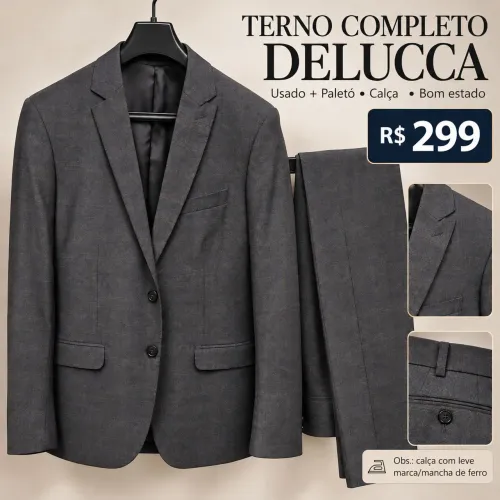 Terno paletó e calça