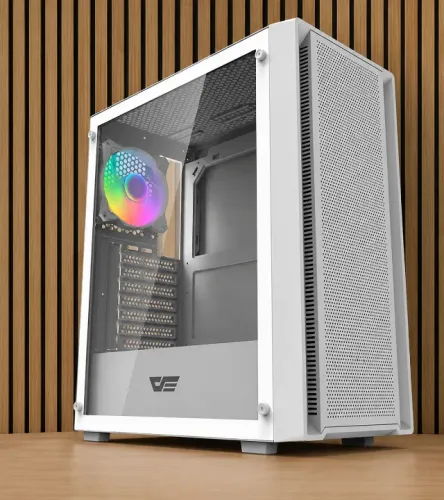 Gabinete Darkflash AigoDK350 com fan argb