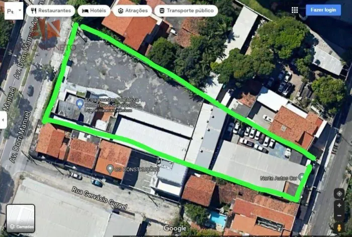 Terreno à venda com 3.400m² no Centro - Fortaleza/CE - Próximo ao Posto BR