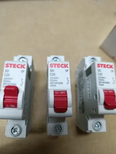 Kit 3 Disjuntores SD 1P C20 Ste k