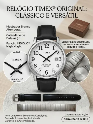 Timex EasyReader 38mm