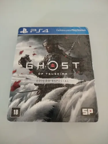Ghost of Teushima edição especial steelbook Ps4 lacrado