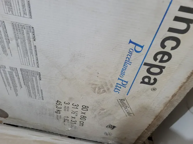 Porcelanato Incepa 25 metros 