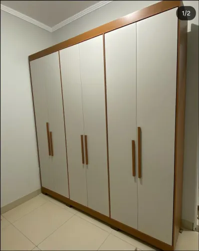 Guarda Roupa Casal 6 Portas Herval 2 metros - oferta Black Friday