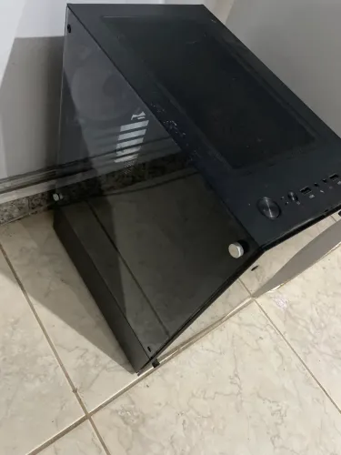 Novo para PC gamer Gabinete com 6 seis fans inclusas de vidro 