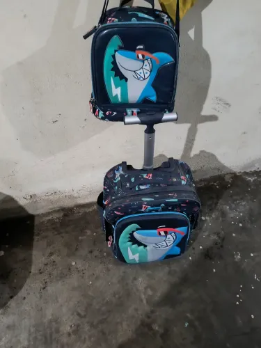 Mochila e merendeira escolar 