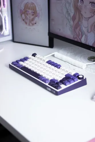 NOVO - ROYAL KLUDGE R75 ? TECLADO MECÂNICO