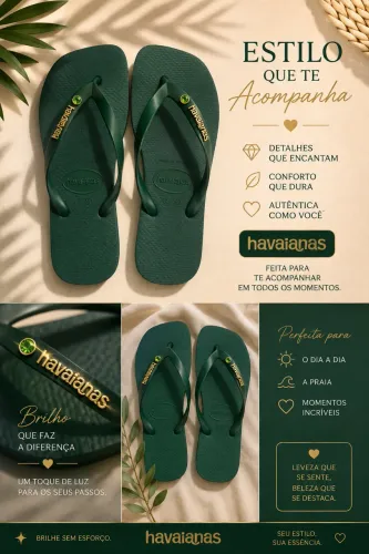  Sandálias Havaianas 