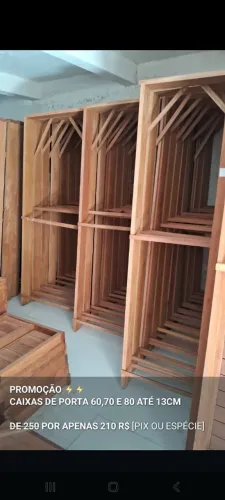 CAIXA DE PORTA EM JATOBÁ DE PRIMEIRA!