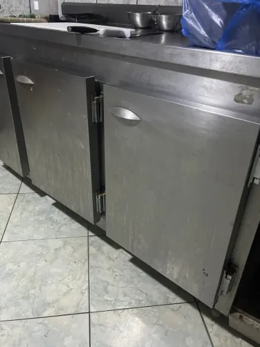 Balcão Refrigerado Inox com Pia - FAG - 3 Portas