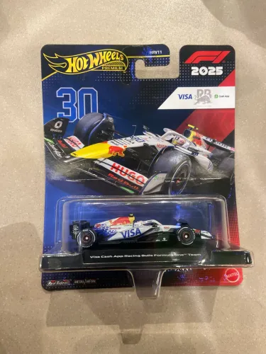 Hot Wheels Premium Visa Cash App Racing Bulls F1 2025