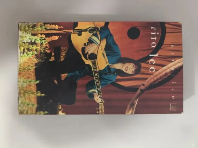 Fita VHS Rita Lee Acústico Mtv 1998 Original Raridade