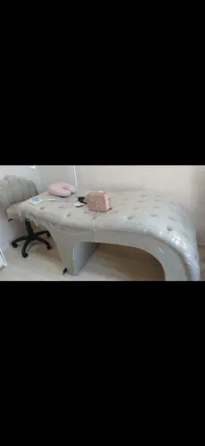 Maca com massageador para studio de Lash e depilação