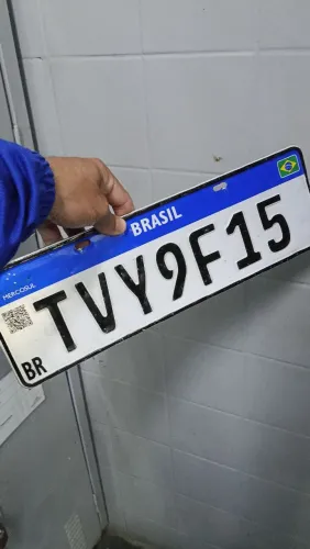 Placa de HB20 perdida