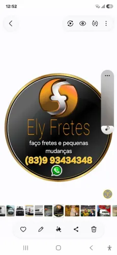 Fretes e pequenas mudanças