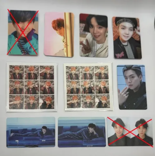 [CONSULTAR DISPONIBILIDADE] BTS Suga Yoongi Photocard Oficial Bangtan Original