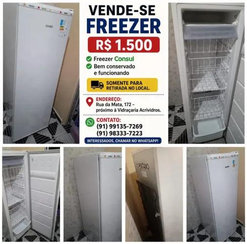 Venda de freezer