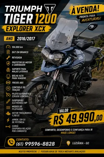 TRIUMPH TIGER 1200 EXPLORER XCX
