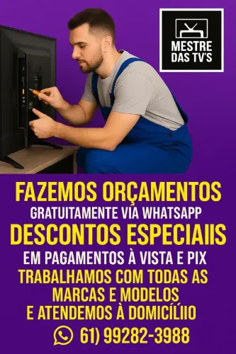 Conserto Tv's Todas As Marcas e Modelos !!