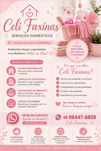 Faço faxina