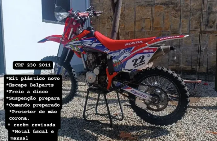 Vende se CRF 230 / ano 2011