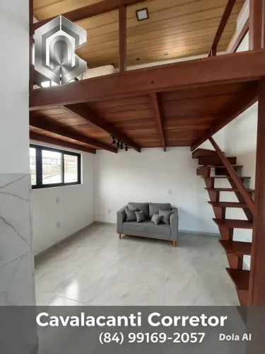 ALUGO LOFTS MOBILIADOS LAGOA NOVA - CAVALCANTI CORRETOR CL5787