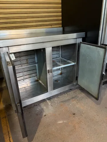 Balcão Refrigerado em Inox 02 portas