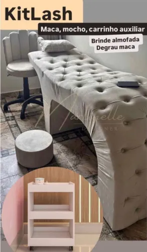 Maca  estética com mocho classic Em até 12X no cartão de crédito 