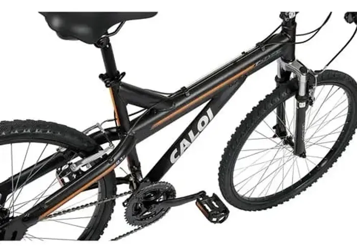 bicicleta Mountain Bike Caloi T-Type preta