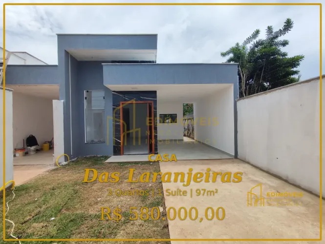 Oportunidade em Das Laranjeiras: Casa com 3 Quartos e Suíte