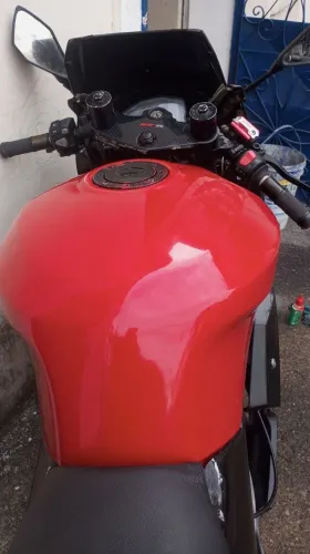Moto nova poucas coisas para fazer