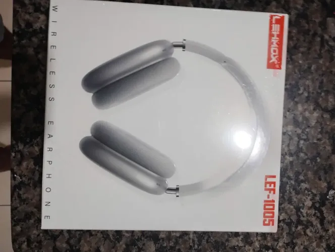 Fone de ouvido bluetooth lehmox.lef-1005 novo sem uso 