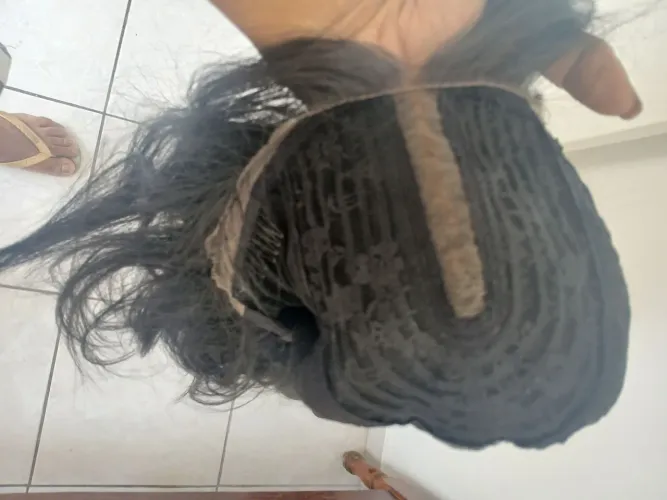 Lace fibra sintetica premio tela HD realista usada uma única vez zap *