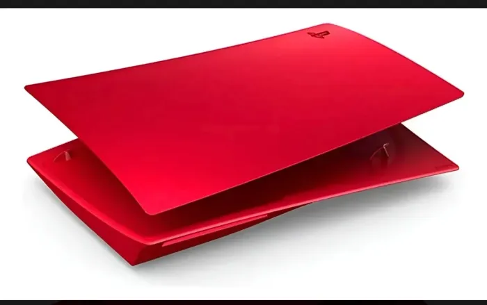 Tampas PlayStation 5 red volcanic