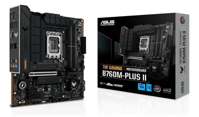 Placa Mãe Asus Tuf Gaming B760m-plus li, B760, Matx, Ddr5