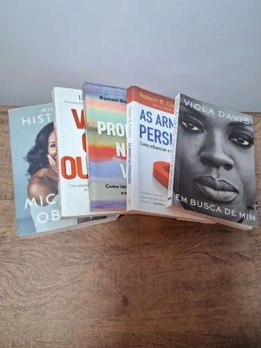 Combo de 5 livros