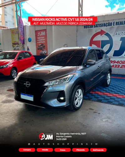 Nissan Kicks Active 1.6 16V Flex Aut. 2024