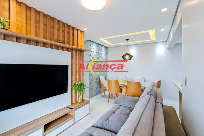 Apartamento 61m² à venda Residencial Alvorada/ Bom Clima- Guarulhos/SP