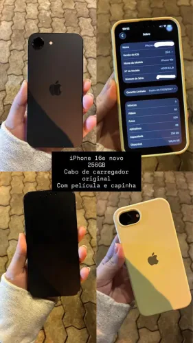 iPhone 16e 256Gb seminovo