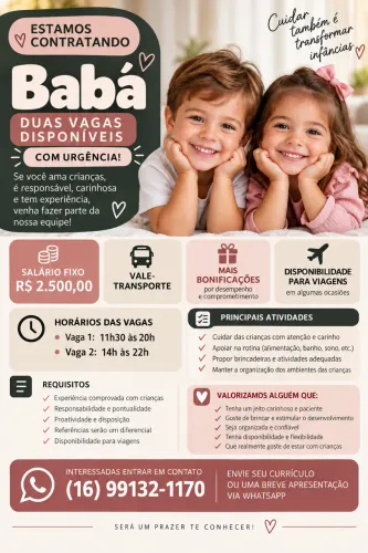 Vaga de Babá