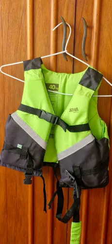 Colete salva vidas canoa 2.0 juvenil da Ativa 40kg