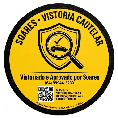 Trabalhamos com vistoria cautelar particular