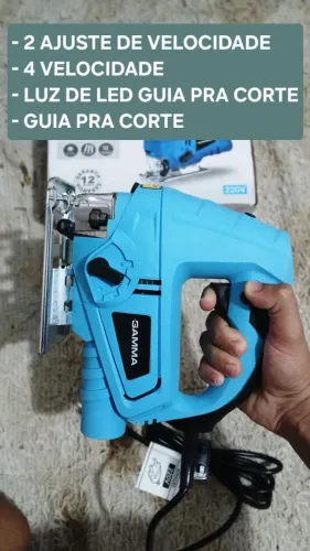 SERRA TICOTICO 730W COM LASER GUIA - NOVA