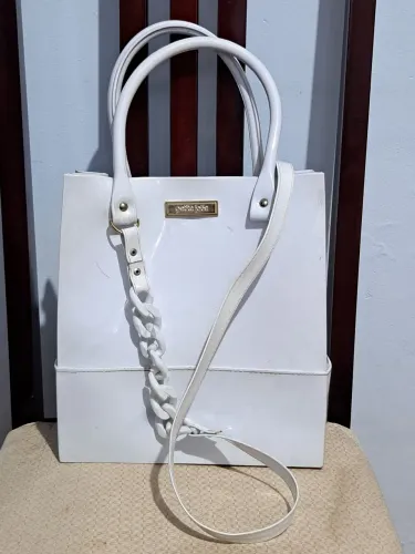 BOLSA PETIT JOLIE BRANCA LINDA 