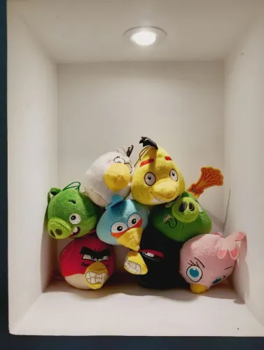 Coleção Completa - Angry Birds Pelúcia - McDonald's 
