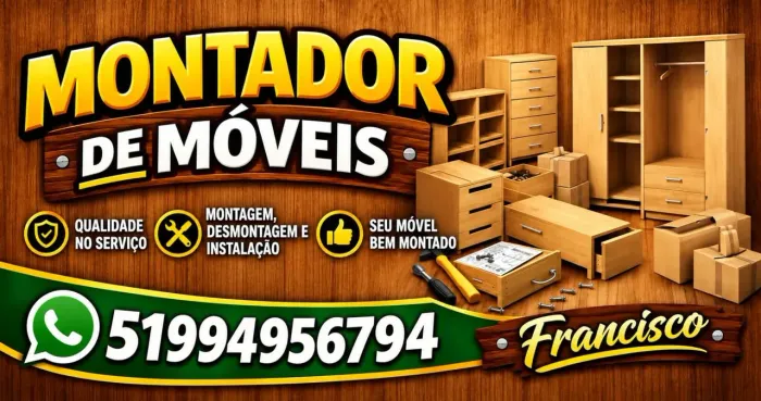 FRANCISCO MONTADOR DE MÓVEIS