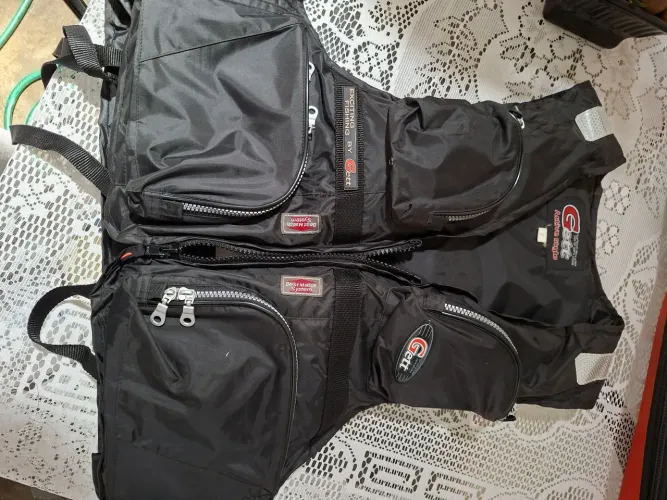 Colete salva vidas importado,japonês,5 bolsos