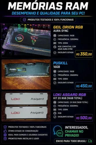 Memória DDR4