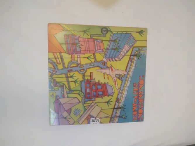 LP Jon Anderson -In City of Angels de 1988