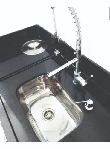 Cuba de inox para pia de cozinha